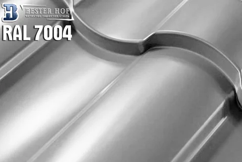 Металлочерепица Кредо (Kredo) RAL 7004